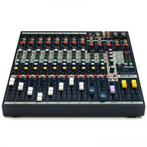 Bàn mixer Soundcraft EFX8 thiết kế 8 kênh nhỏ gọn, đẹp mắt
