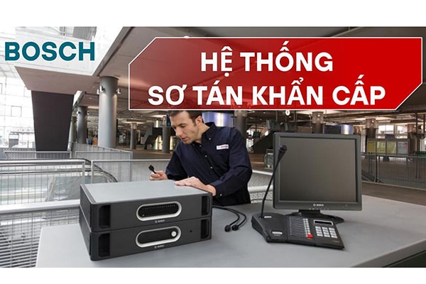 Hệ thống âm thanh sơ tán bằng giọng nói BOSCH cao cấp, hiện đại